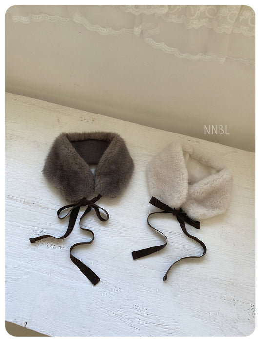 nunubiel mink collar