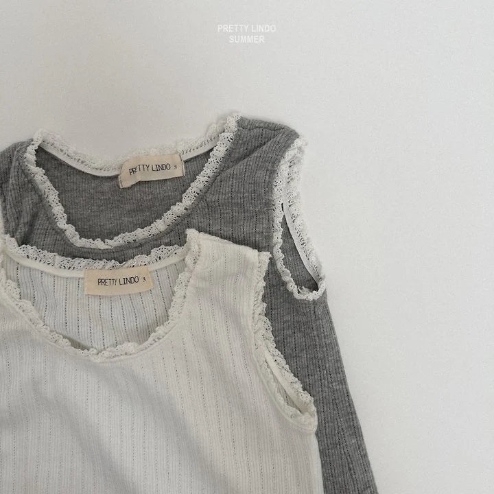 Lindo Lace Sleeveless T (85-125cm)