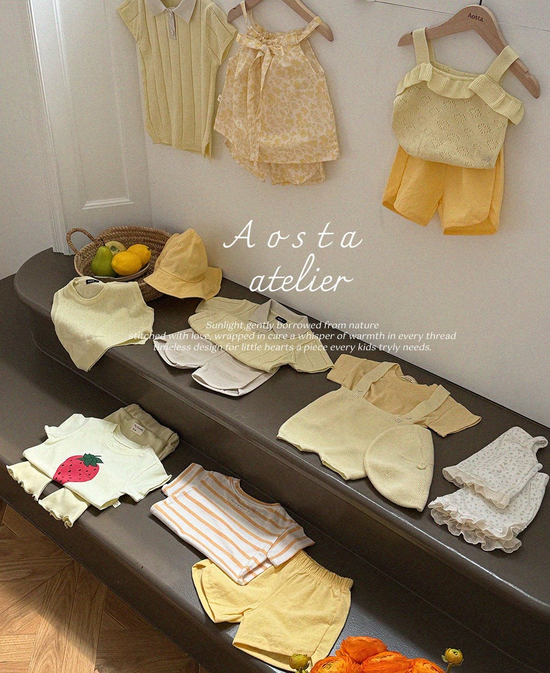 Aosta knit overalls