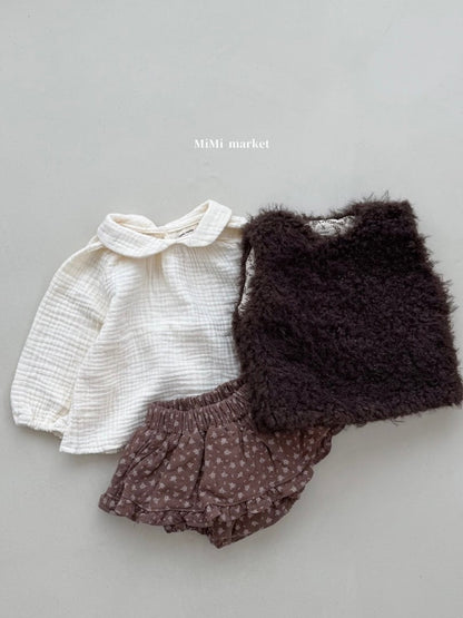 mimi market button bichon vest (70-85cm)