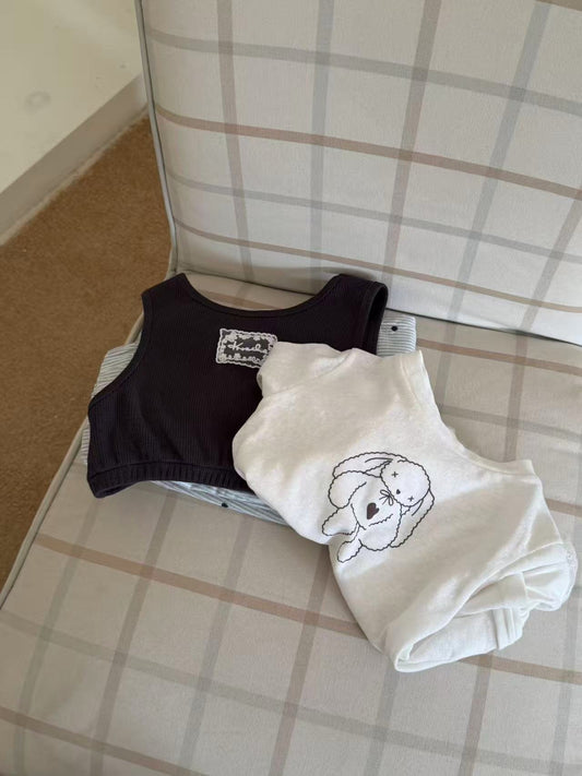 aiai rabbit frill tee (95-140cm)