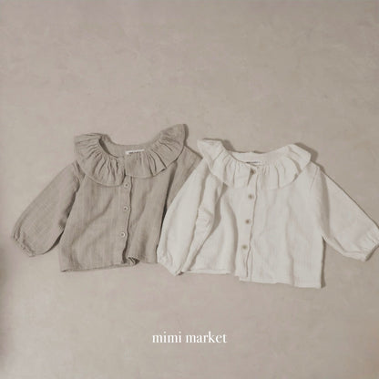mimi market ringer frill shirt (75-90cm)