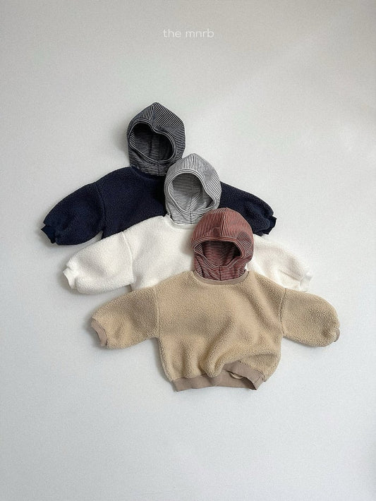 minirobe sherpa hoodie (75-110cm)