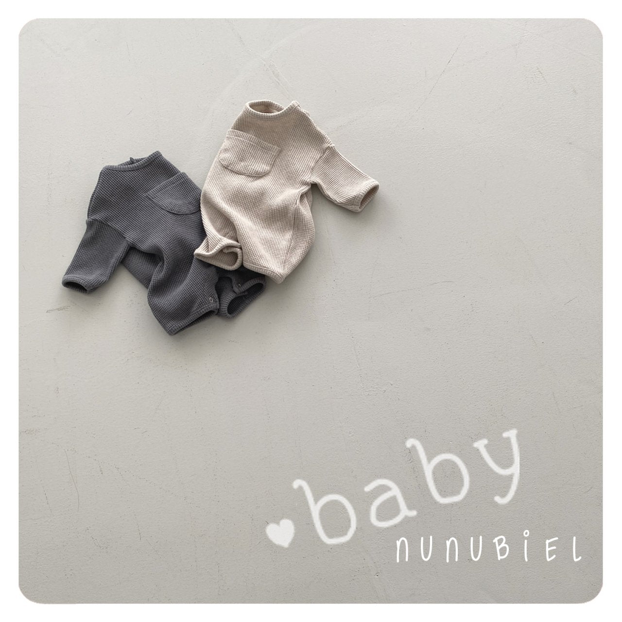 nunubiel bebe croiffle suit (3-18m)