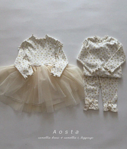 Aosta Camellia Dress (70-110cm)