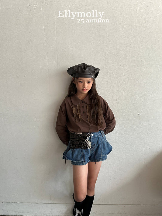 ELLYMOLLY very short frill pants (90-145cm)