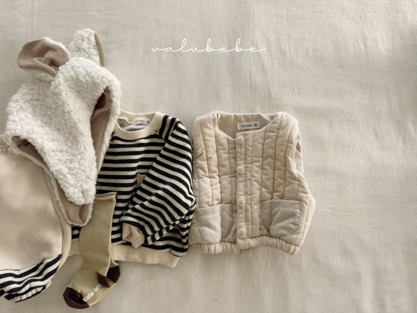 Valubebe Tiramisu brushed sweatshirt (70-110cm)