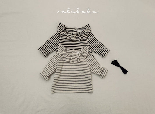 valubebe veronica border frill tee(60-110)