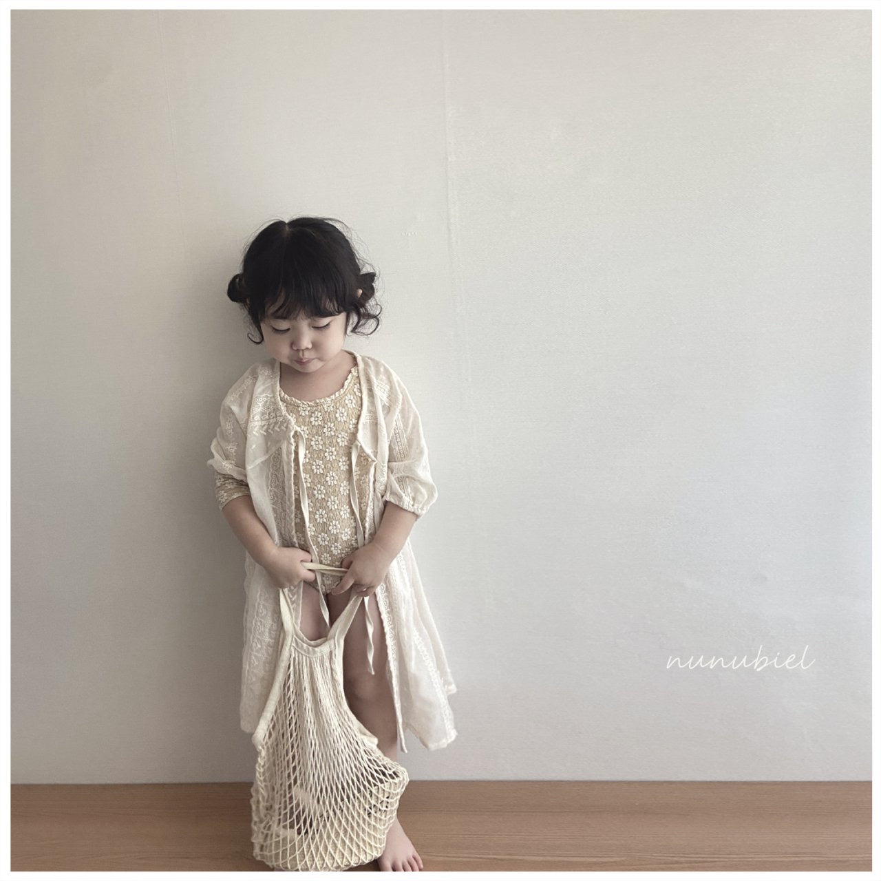 nunubiel lace robe (kids 75-110cm)