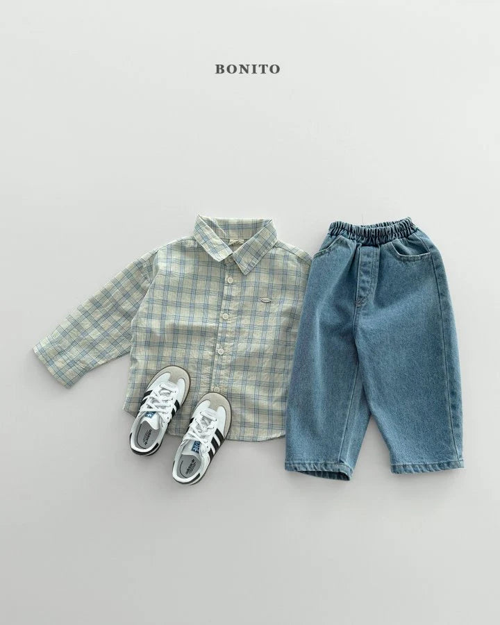 Bonito Buddy Stripe Shirt (~80-140cm)