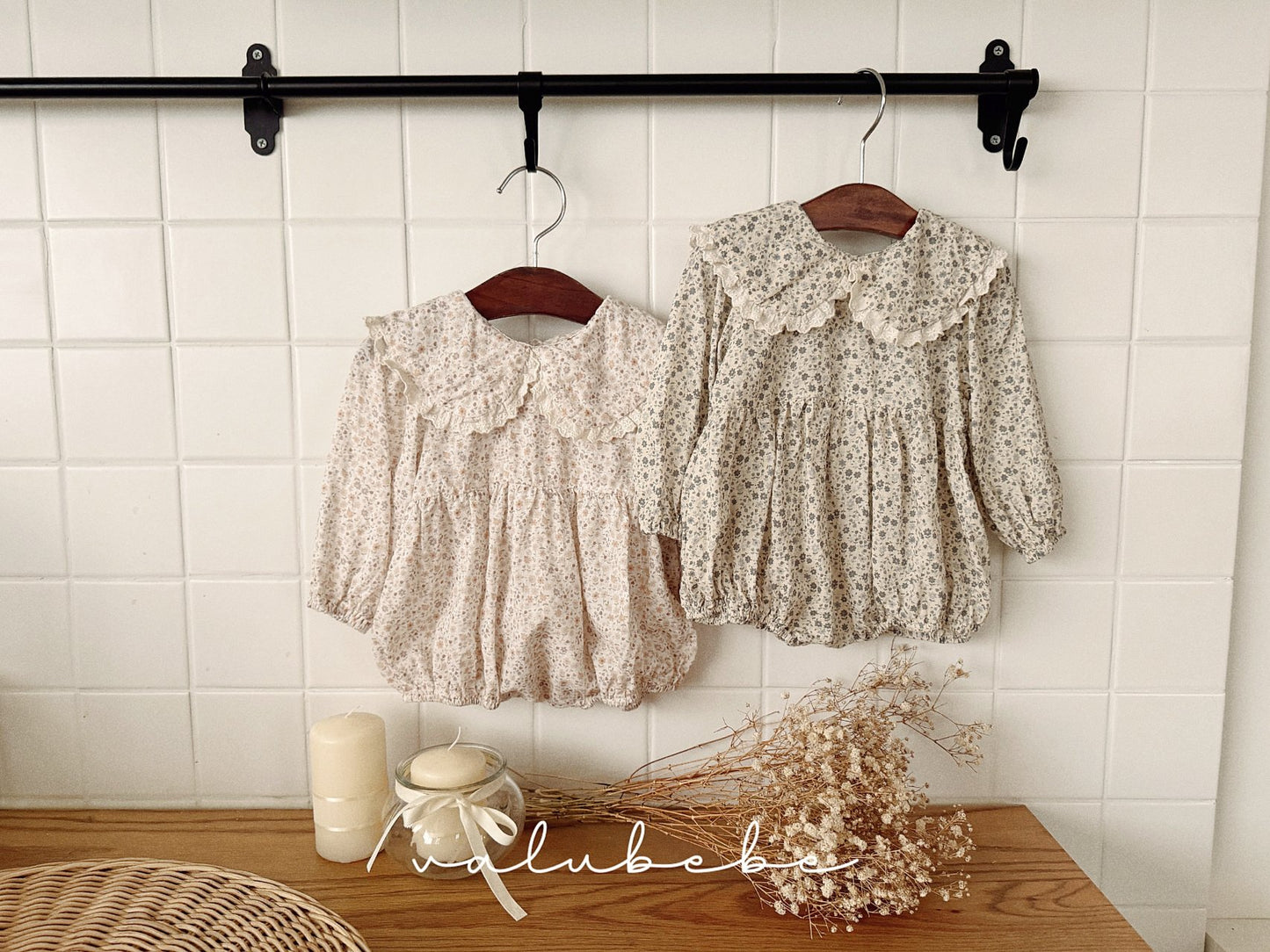 valubebe grand flower collar suit (6-18m)