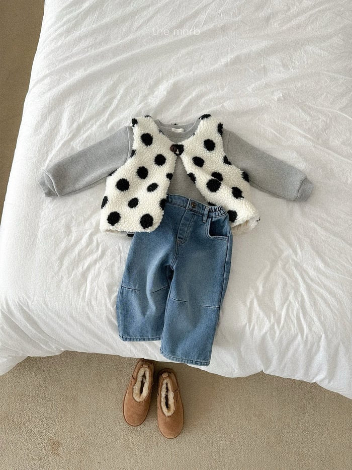 minirobe dart straight pants (70-110cm)