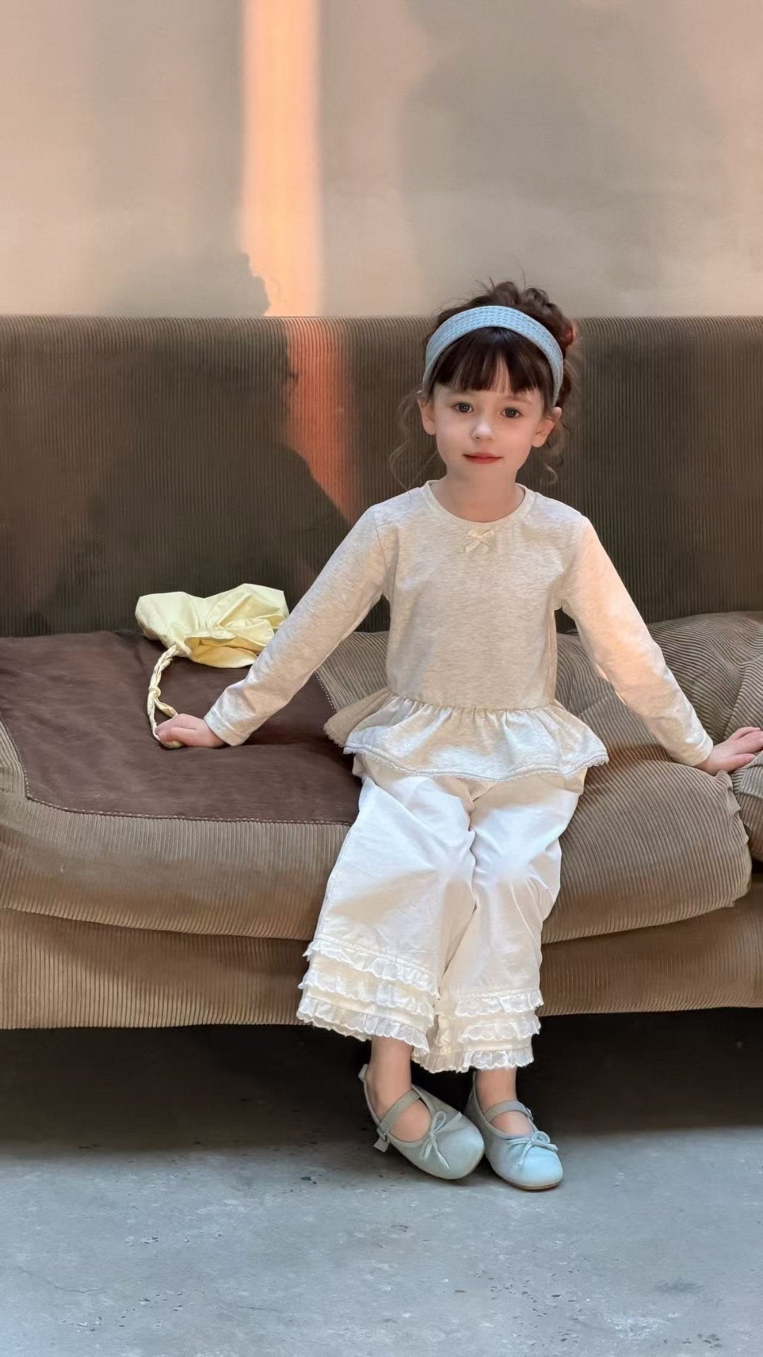 aiai frill wide pants (95-140cm)