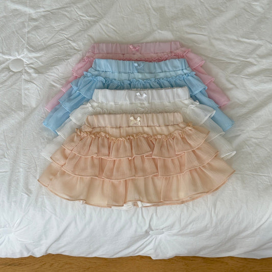 ninibello fruit tiered skirt (80-130cm)