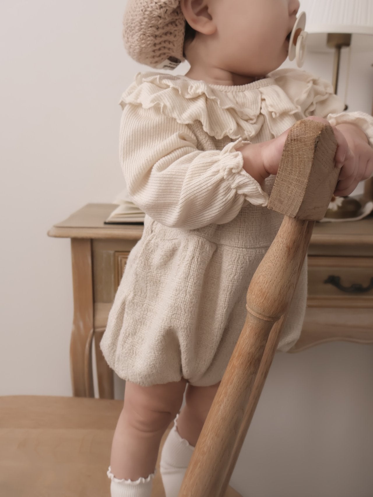 mimi market ringer suspender suit (75-85cm)