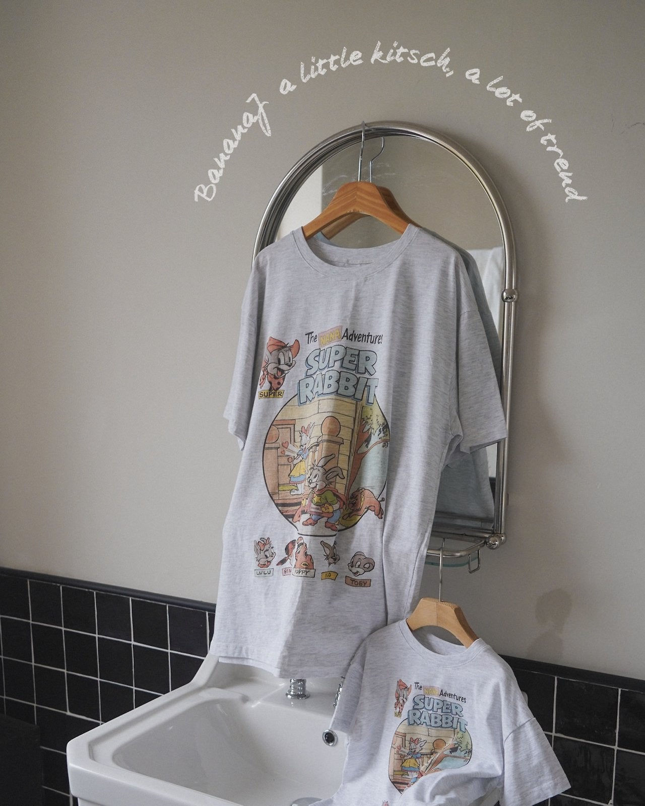 BANANAJ super rabbit t ( kids & adult )