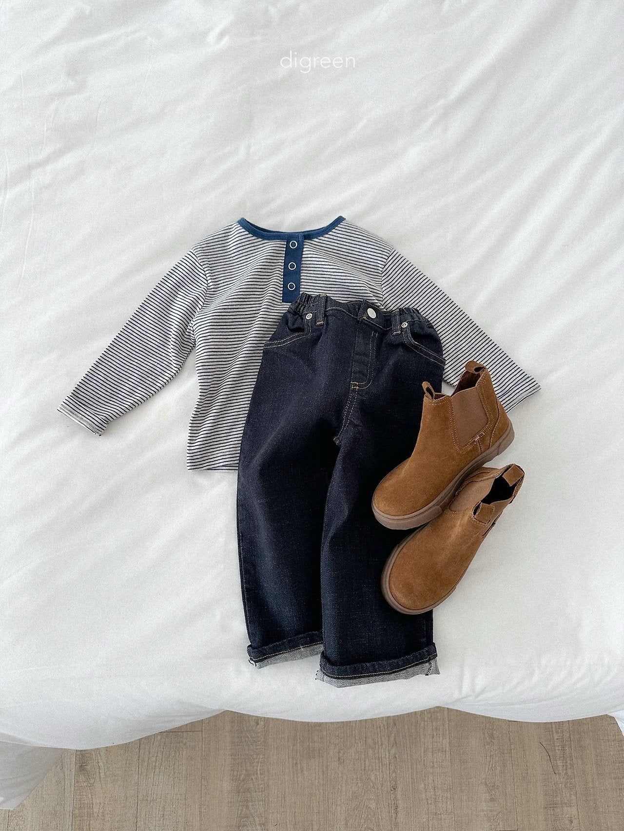 digreen scone denim pants (85-130cm)