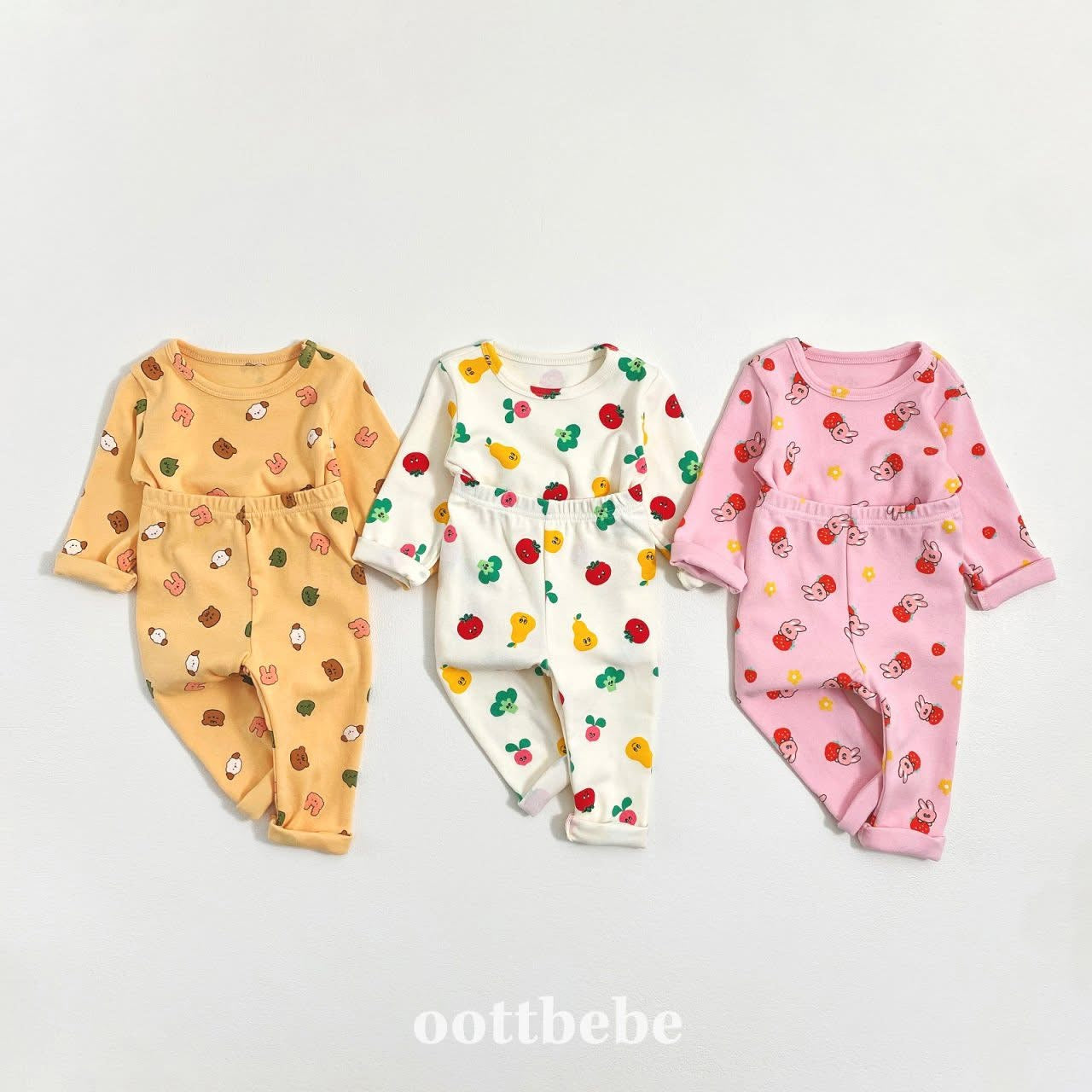 Oottbebe 兔兔水果狗狗居家服 (75-120cm)