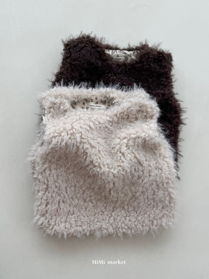 mimi market button bichon vest (70-85cm)