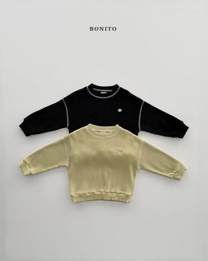 Bonito Waffle guy sweatshirt (~80-140cm)