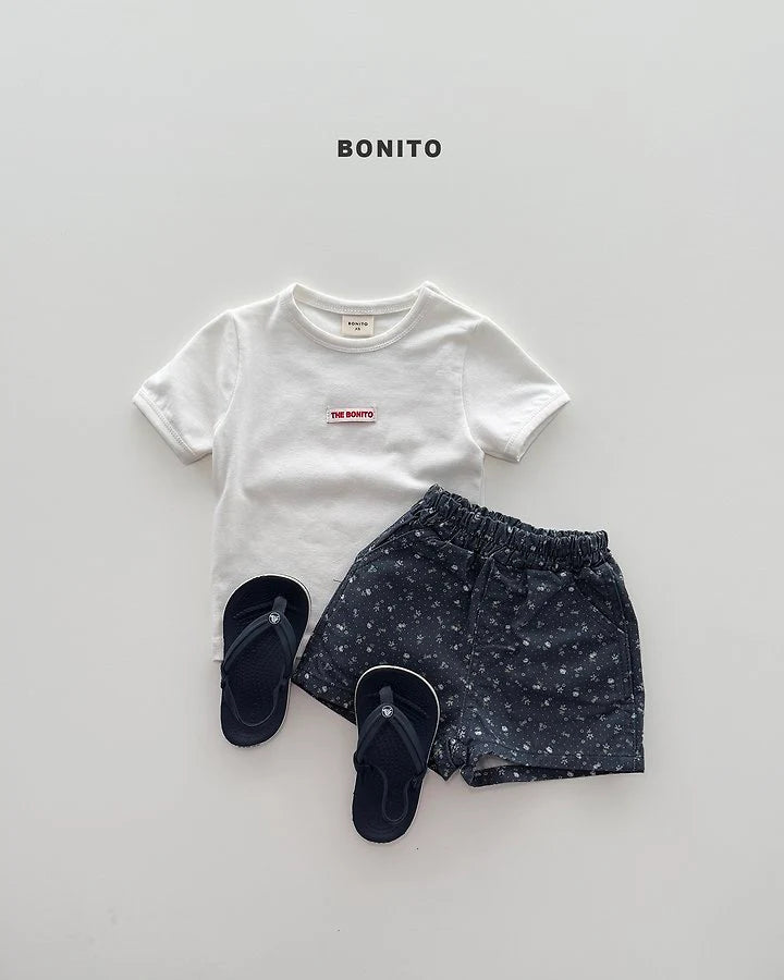 Bonito flower shorts (~80-140cm)