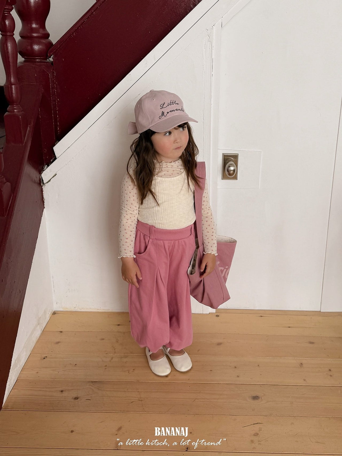 BANANAJ rose pola tee (80-135cm)