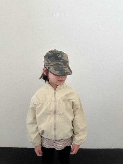 digreen rib windbreaker (85-130cm)