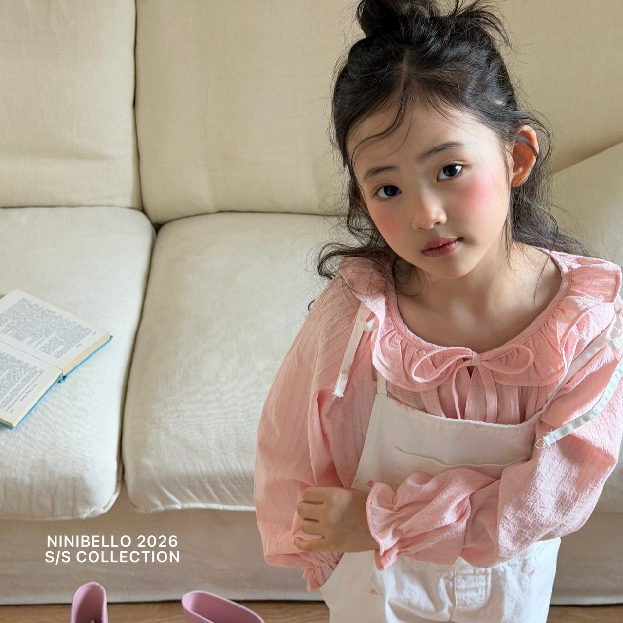 ninibello blossom blouse (80-130cm)