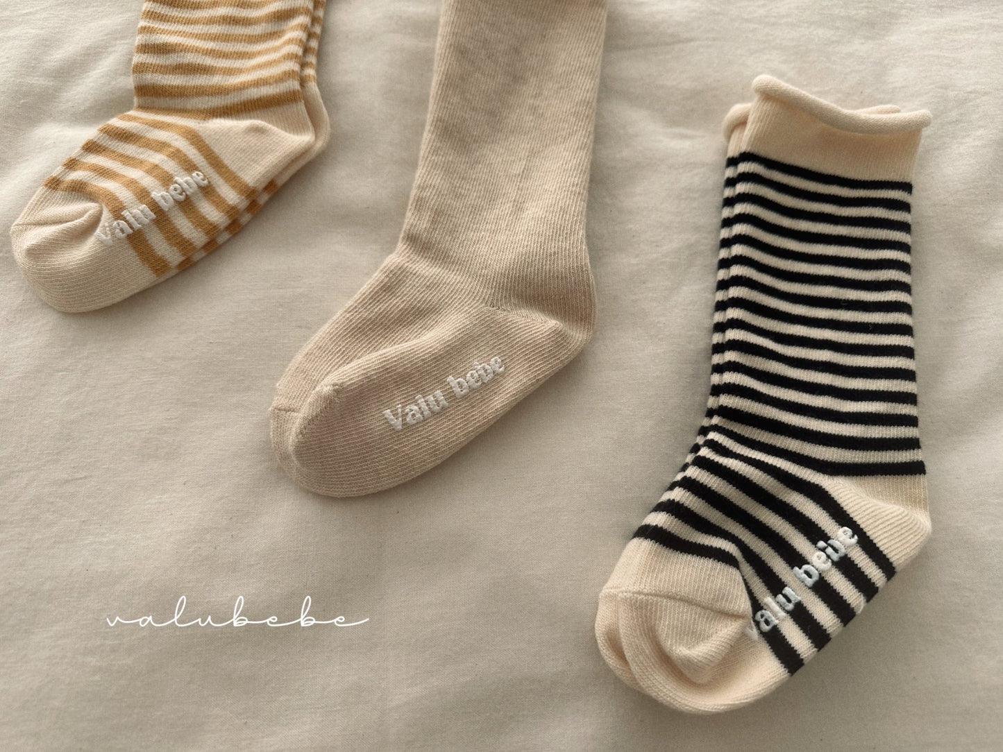 valubebe sunny combi socks set(baby)