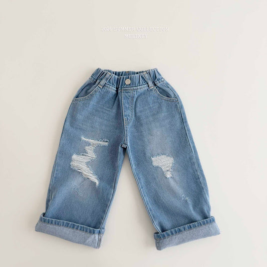 melikey folding vintage denim pt (~80-140cm)
