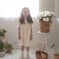 anggo strawberry cream dress (80-120cm)
