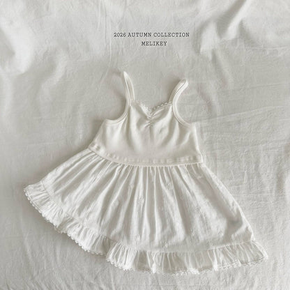 melikey ballet frill sleeveless ops (~80-140cm)