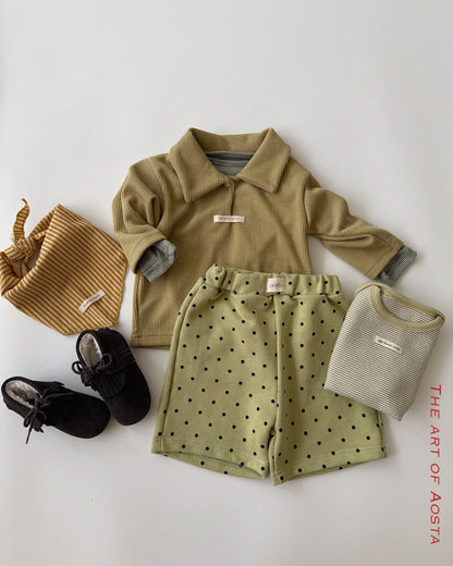 Aosta dot tongtong pants (~70-115cm)