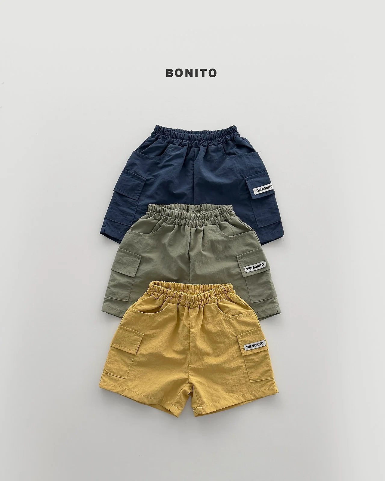 Bonito summer cargo pants (~80-140cm)