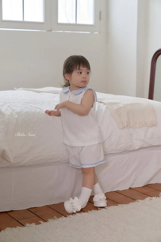 Bebenine Collar Sleeveless Set (65-110cm)