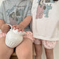 Mollybin essential morning bear ts(kids.Jr.mom)