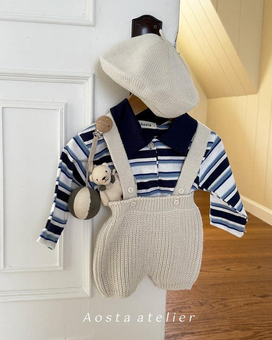 Aosta knit overalls (0-24m)