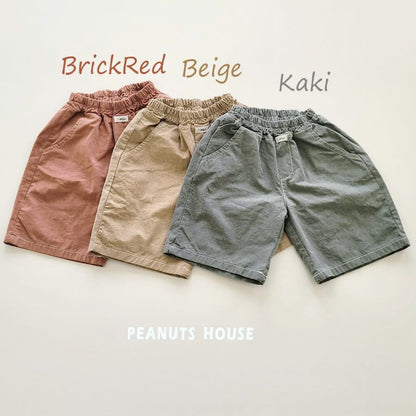 Peanuts 簡約日常基礎短褲 (85-140cm)