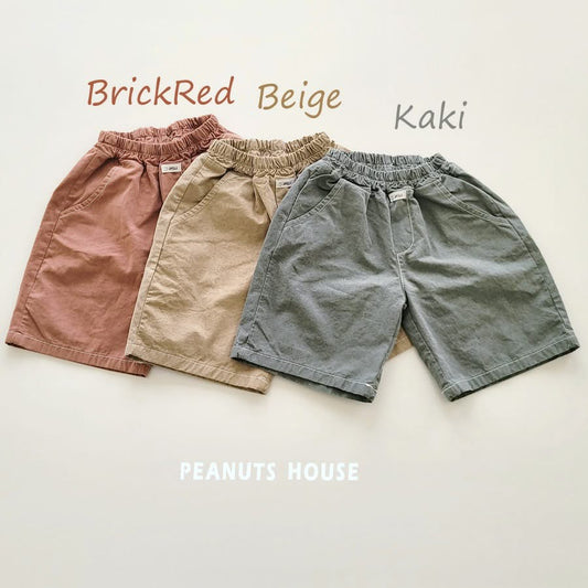 Peanuts 簡約日常基礎短褲 (85-140cm)