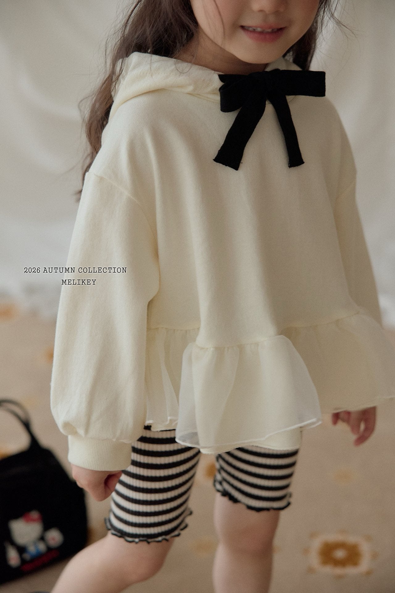 melikey chacha frill hoodie (~80-140cm)