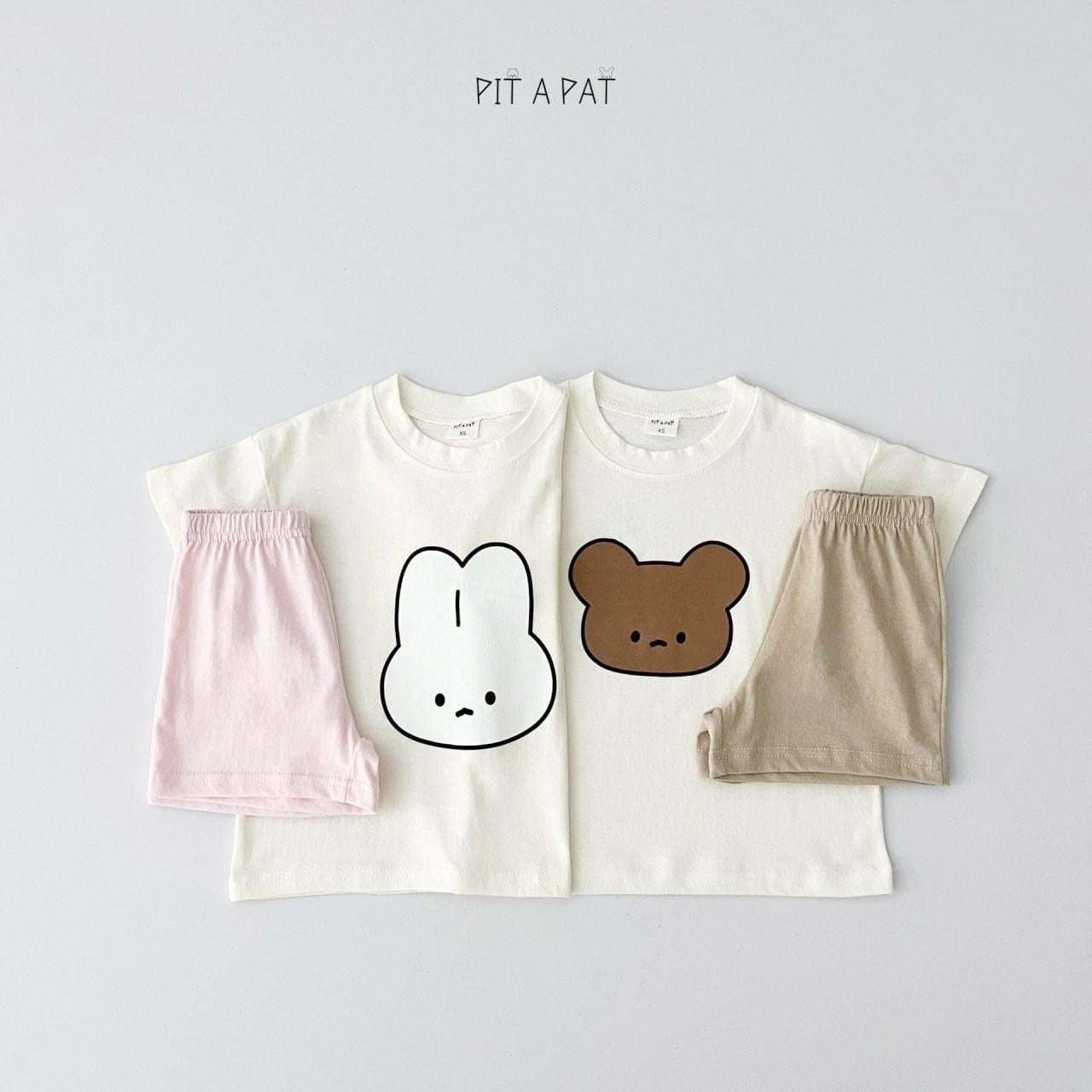 Pit 熊熊兔兔套裝 (kids 75-118cm)