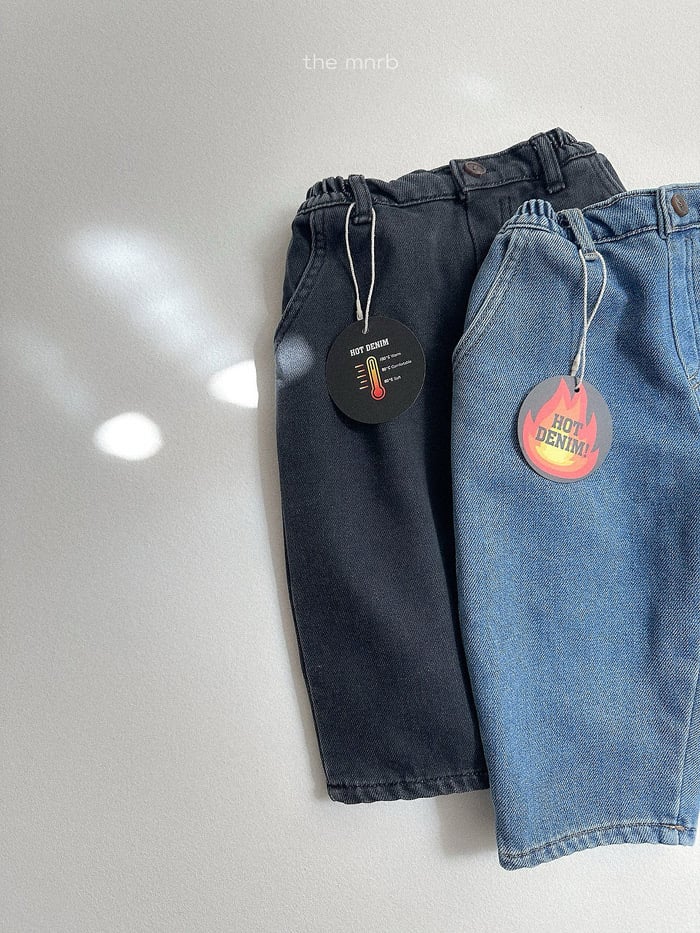 minirobe dart denim pants (75-110cm)