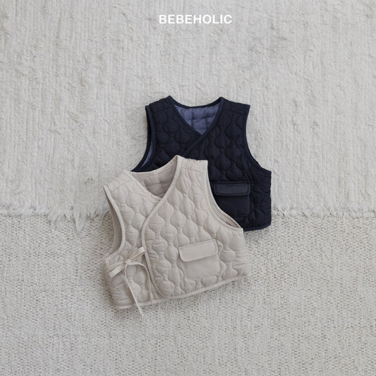 bebeholic jar quilted vest (6-18m)