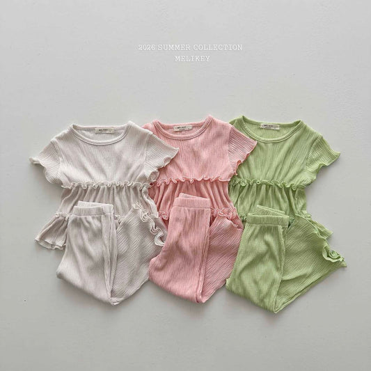 melikey tiered pleats set (~80-140cm)