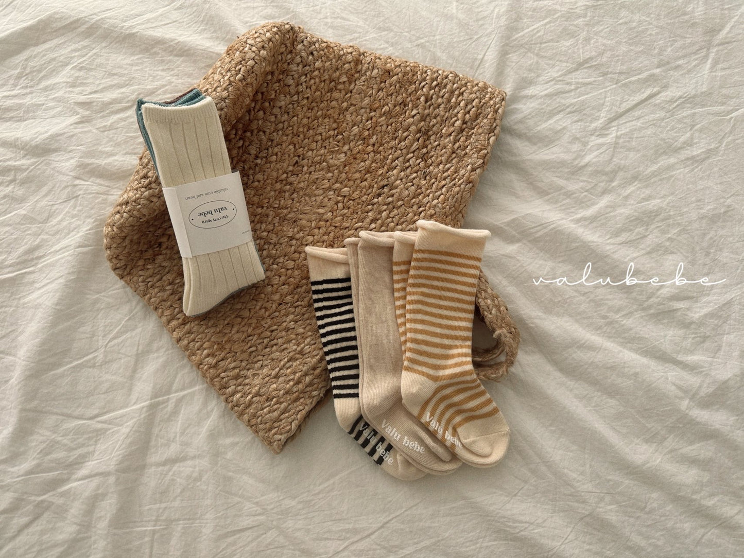 valubebe sunny combi socks set(baby)