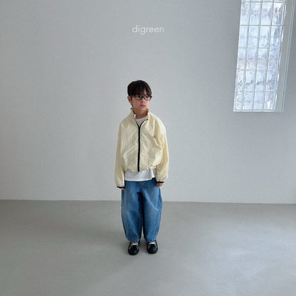 digreen volume denim pants (90-130cm)