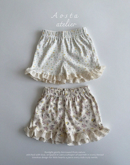 aosta Lala ruffle short pants (70-110cm)