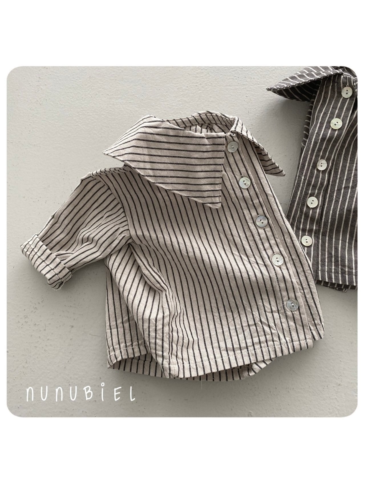 nunubiel bebe stripe shirts (3-18m)