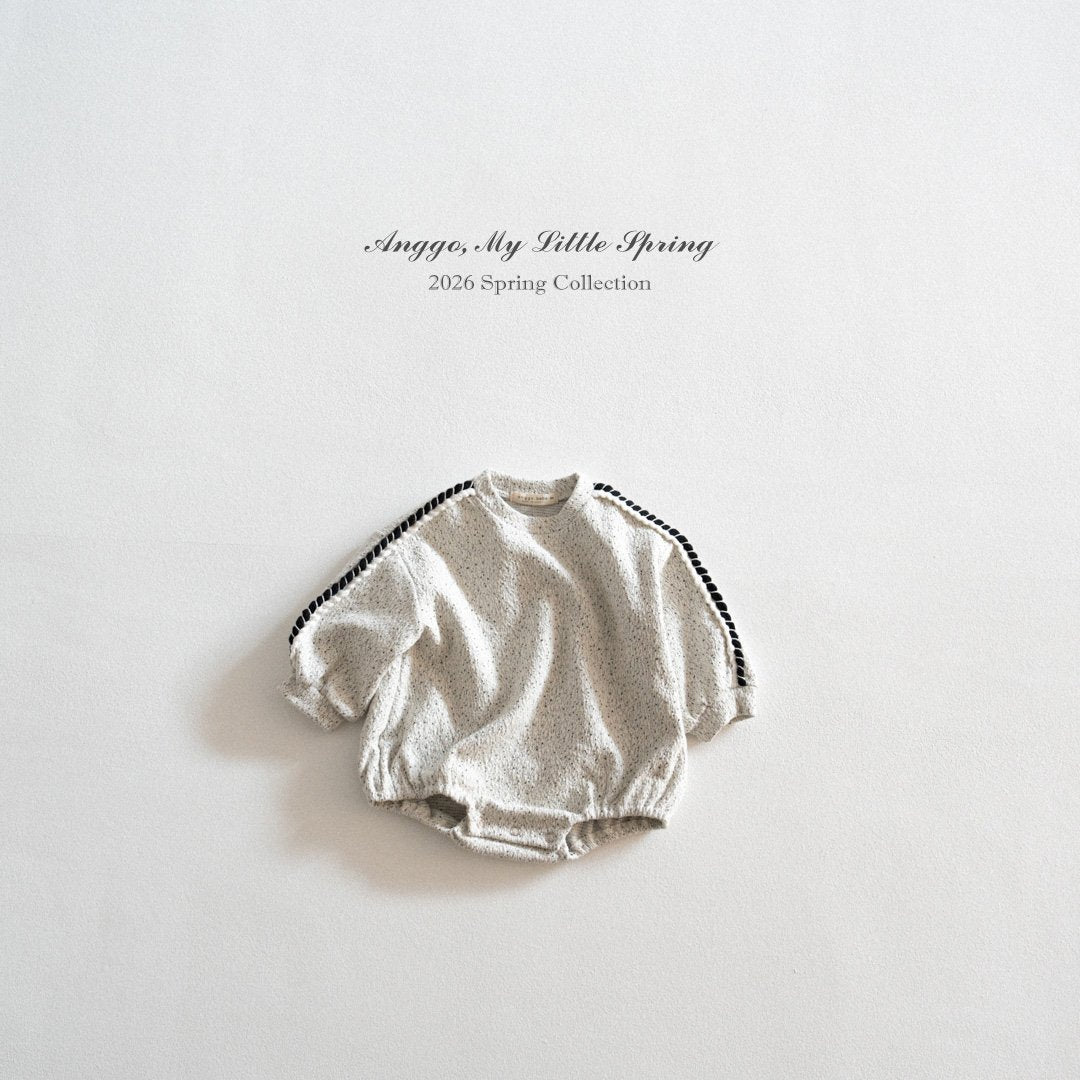 anggo cookie&cream romper (3-12m)