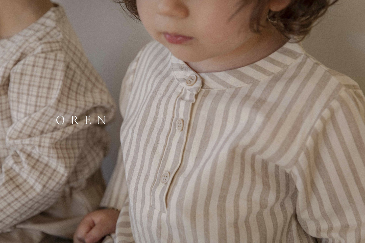 OREN henry neck classic shirt (75-100cm)